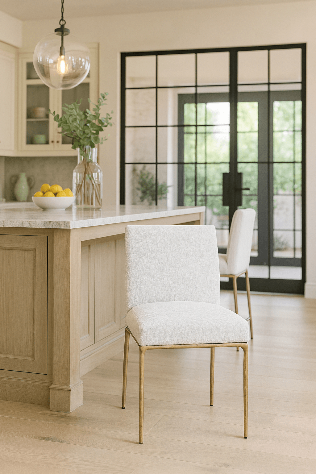 Sloane Dining Chair – Aged Brass