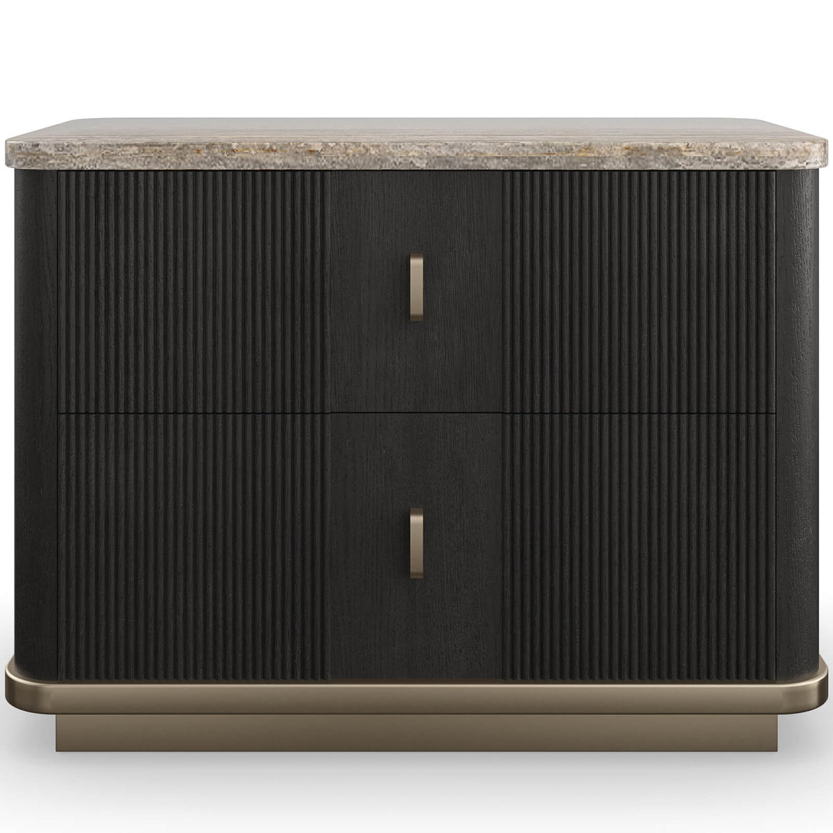 Rhythm Bedside Table – Black