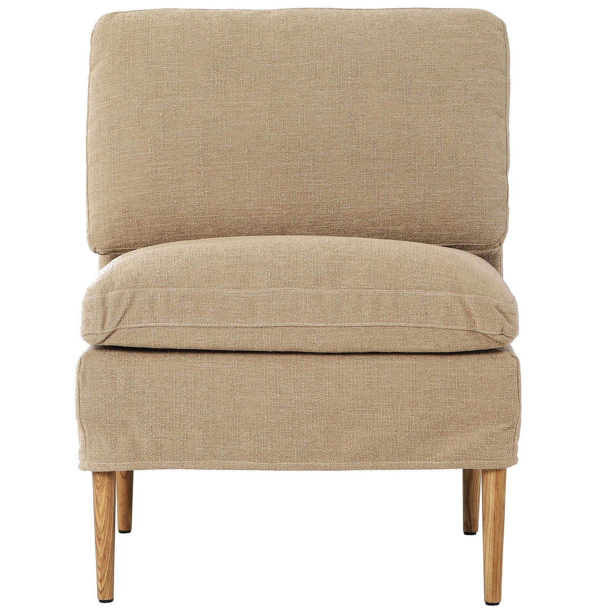 Pensham Upholstered Bench – Armless Unit