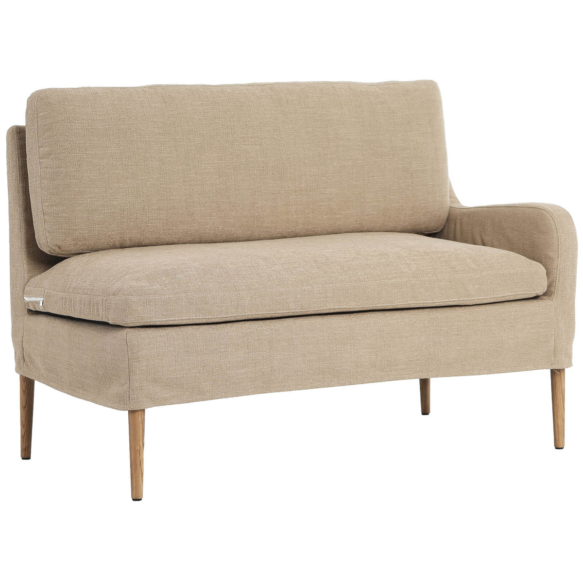 Pensham Upholstered Bench – Right-Hand-Facing Unit