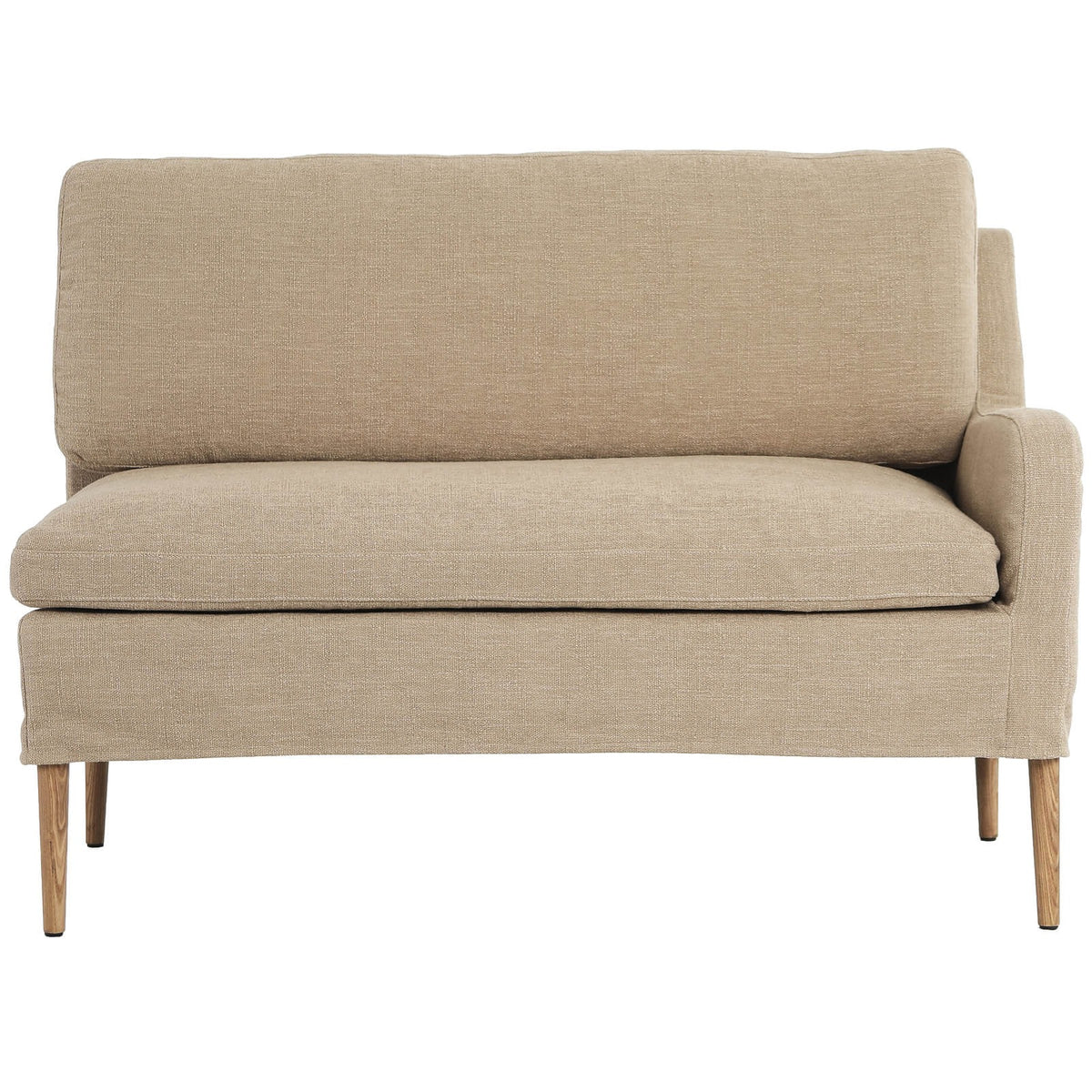 Pensham Upholstered Bench – Right-Hand-Facing Unit