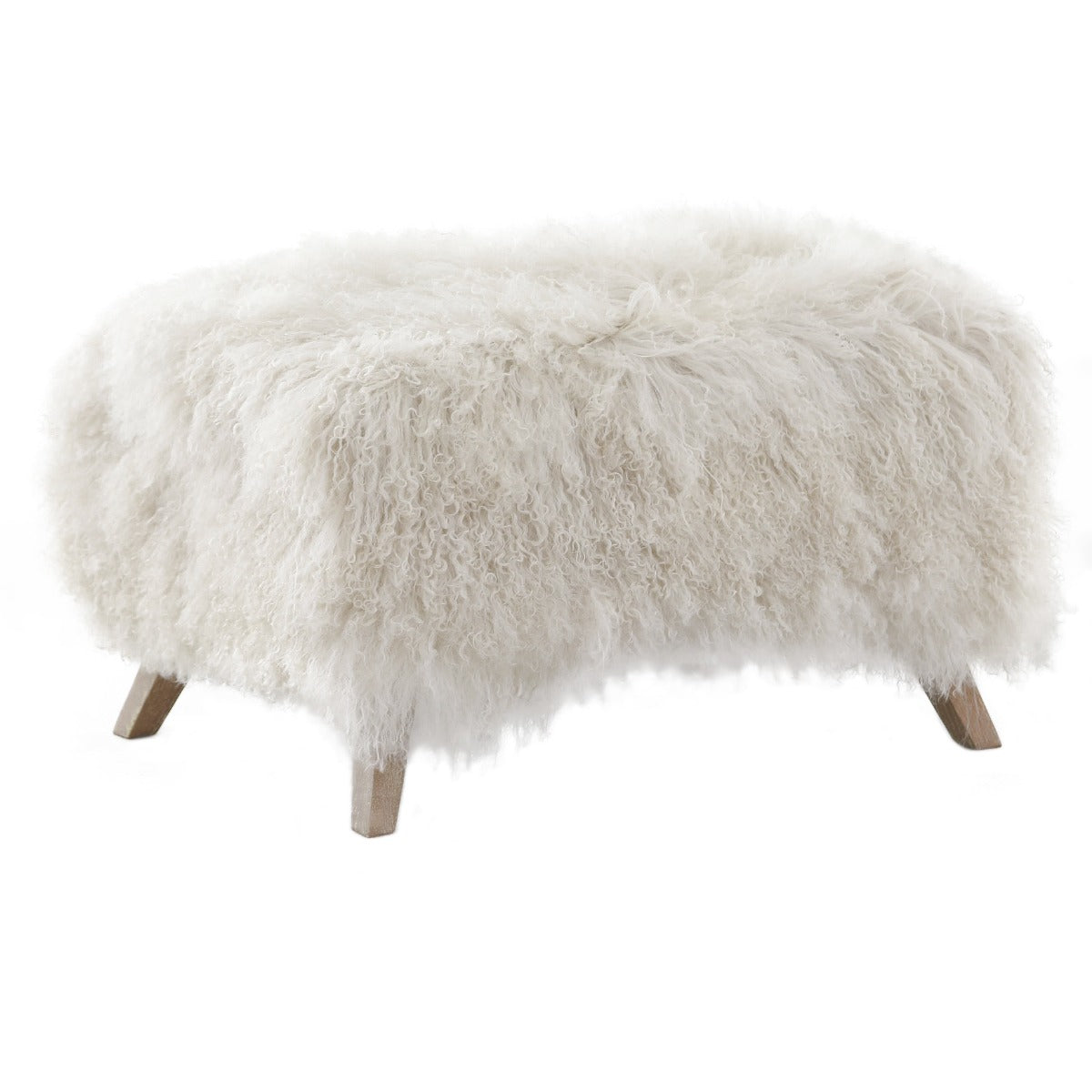 Baaarb Ottoman in Real Sheepskin
