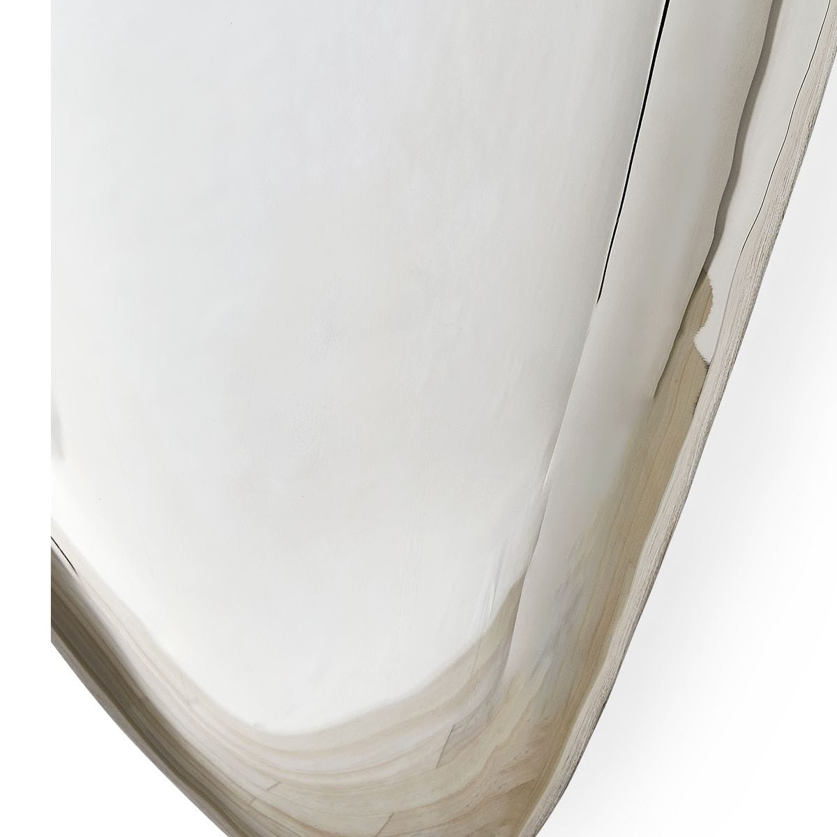 Jelly Bean Wall Sculpture – Large Silver
