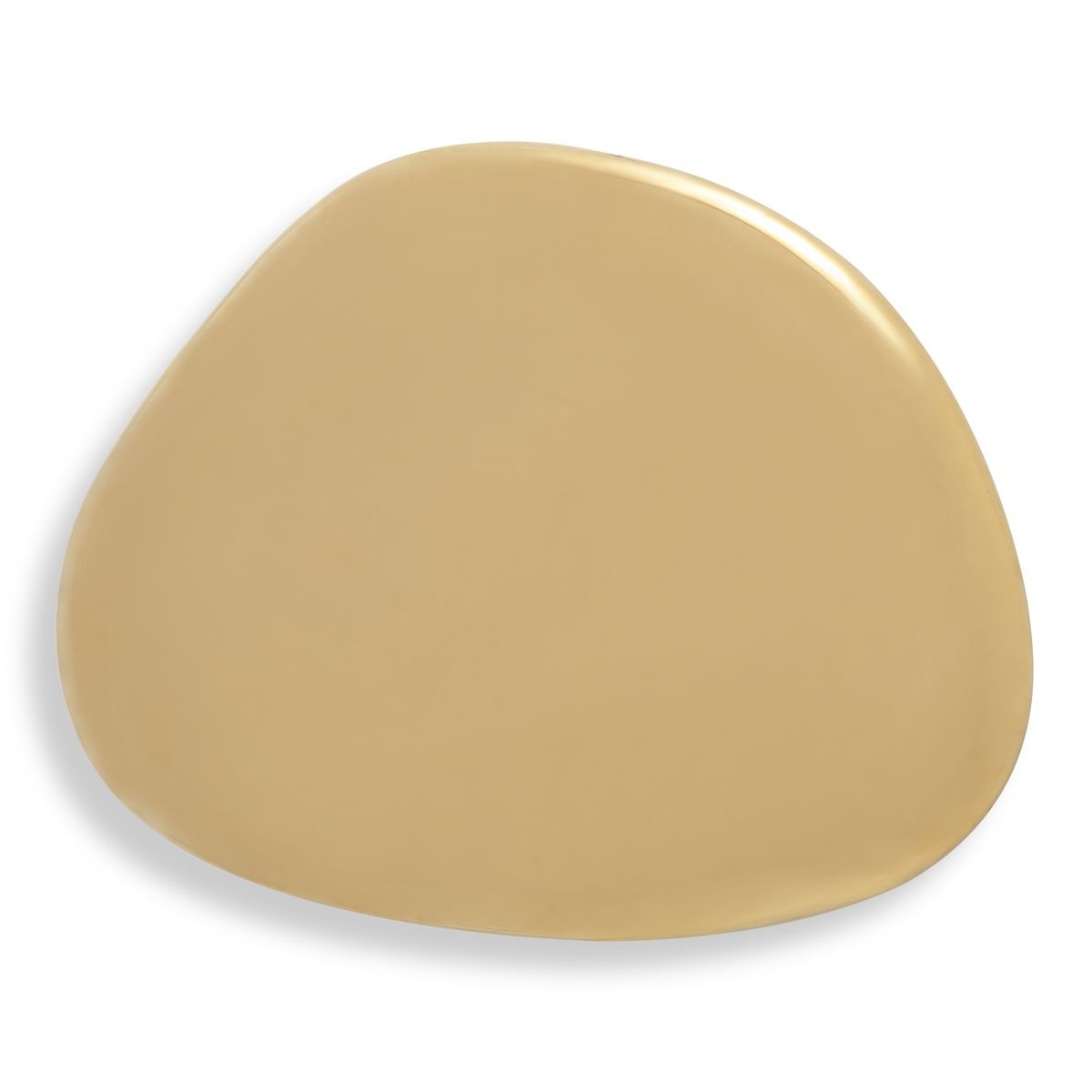 Jelly Bean Wall Sculpture – Small Gold