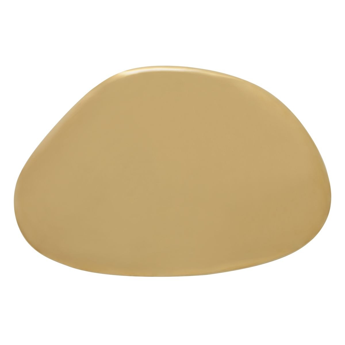 Jelly Bean Wall Sculpture – Small Gold