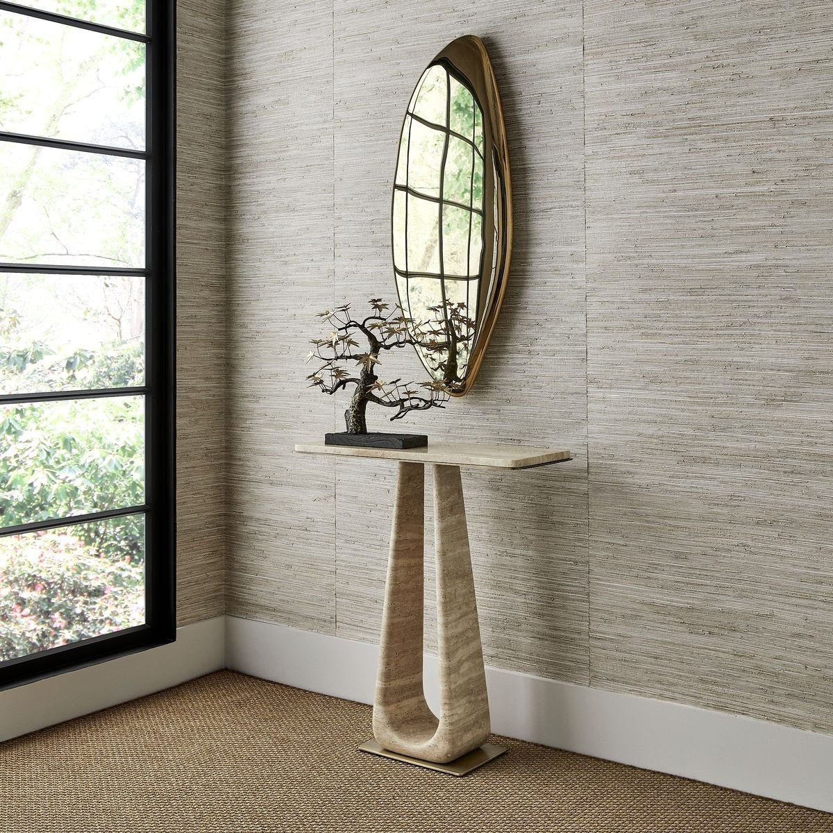Jelly Bean Wall Sculpture – Large Gold