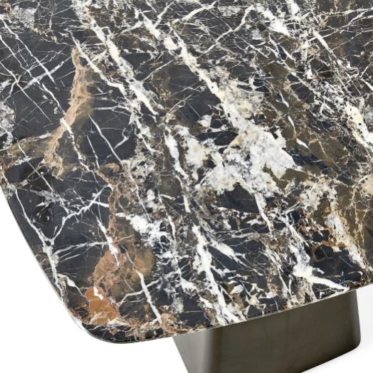 Equilateral Side Table – Michelangelo and Bronze
