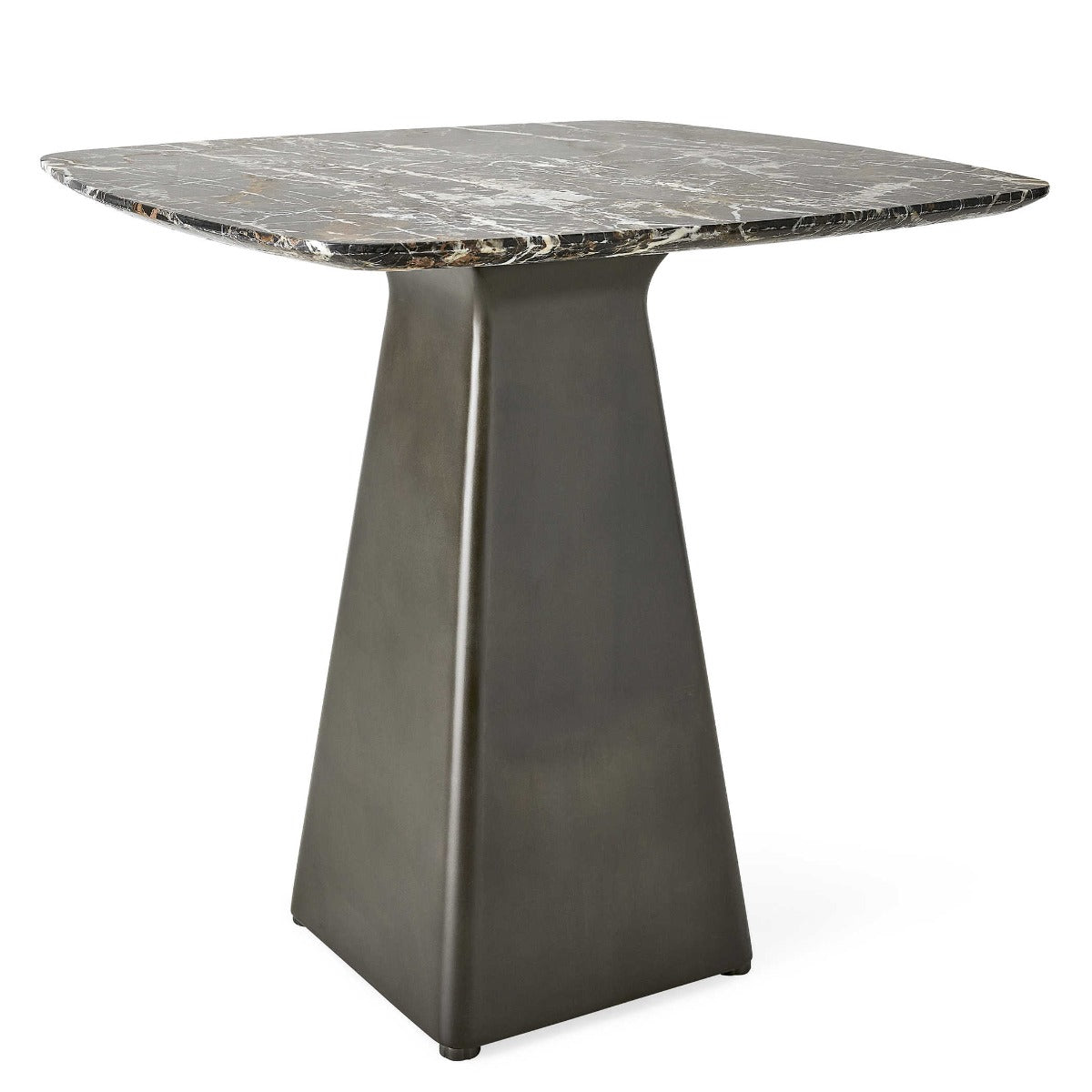 Equilateral Side Table – Michelangelo and Bronze