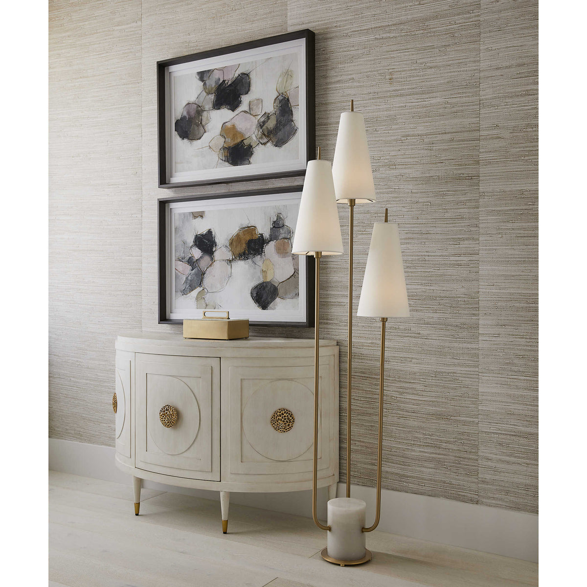 Paris Console Cabinet – White