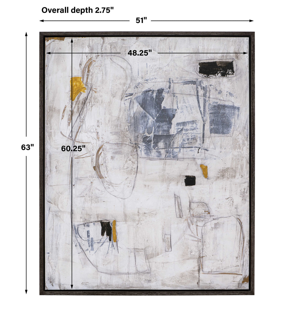 Boom Town Framed Canvas