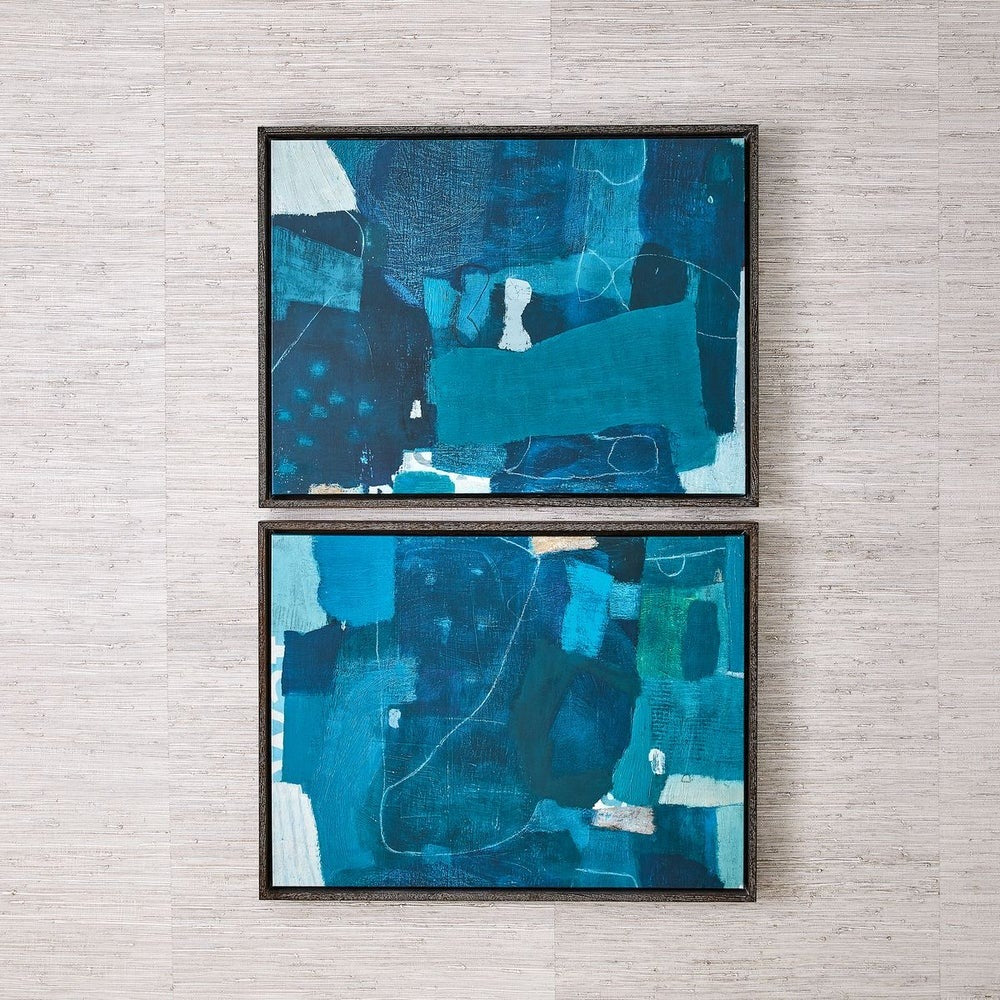 Wait Until Dusk Framed Canvas Diptych – Small, Set of 2