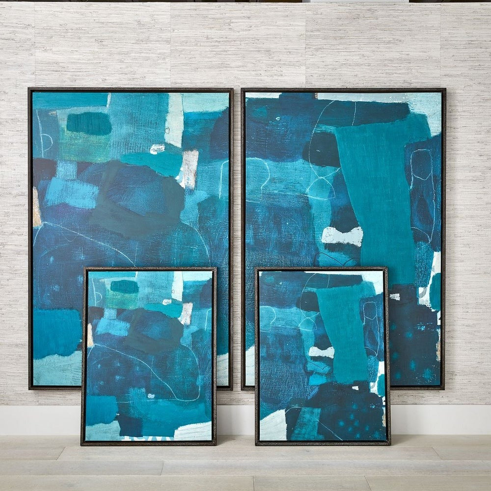 Wait Until Dusk Framed Canvas Diptych – Large, Set of 2