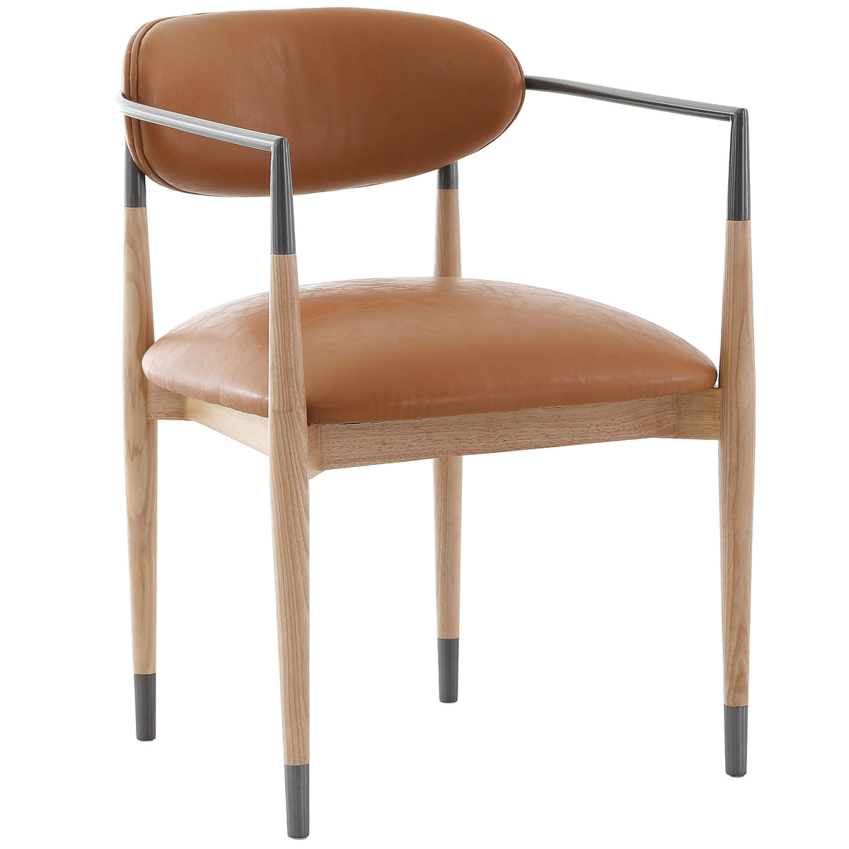 Soho Dining Chair – Natural and Bronze