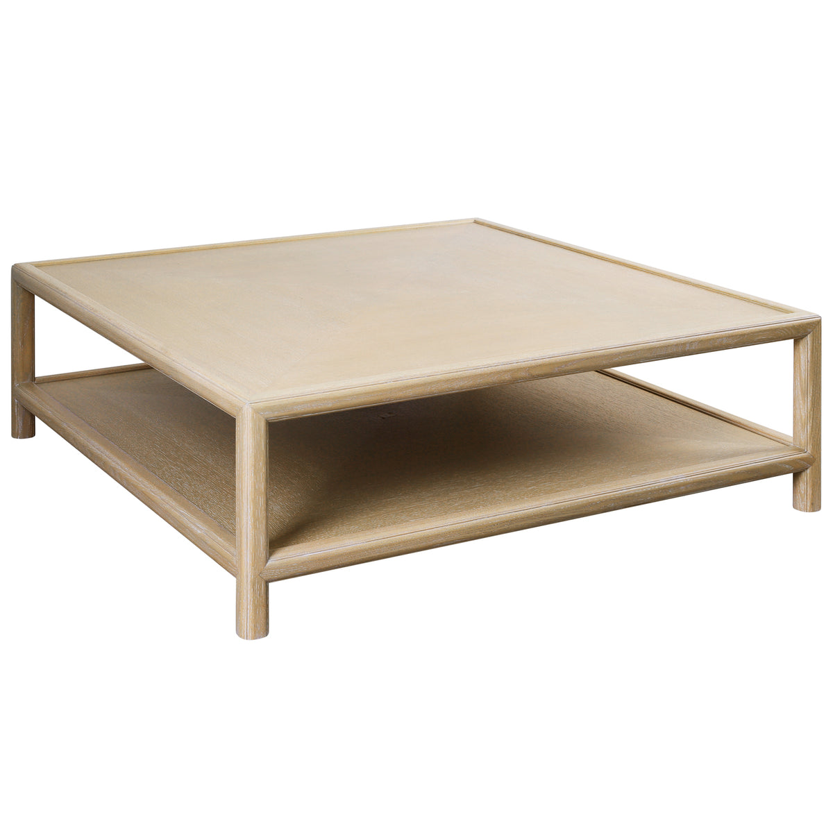 Montauk Square Coffee Table – Light
