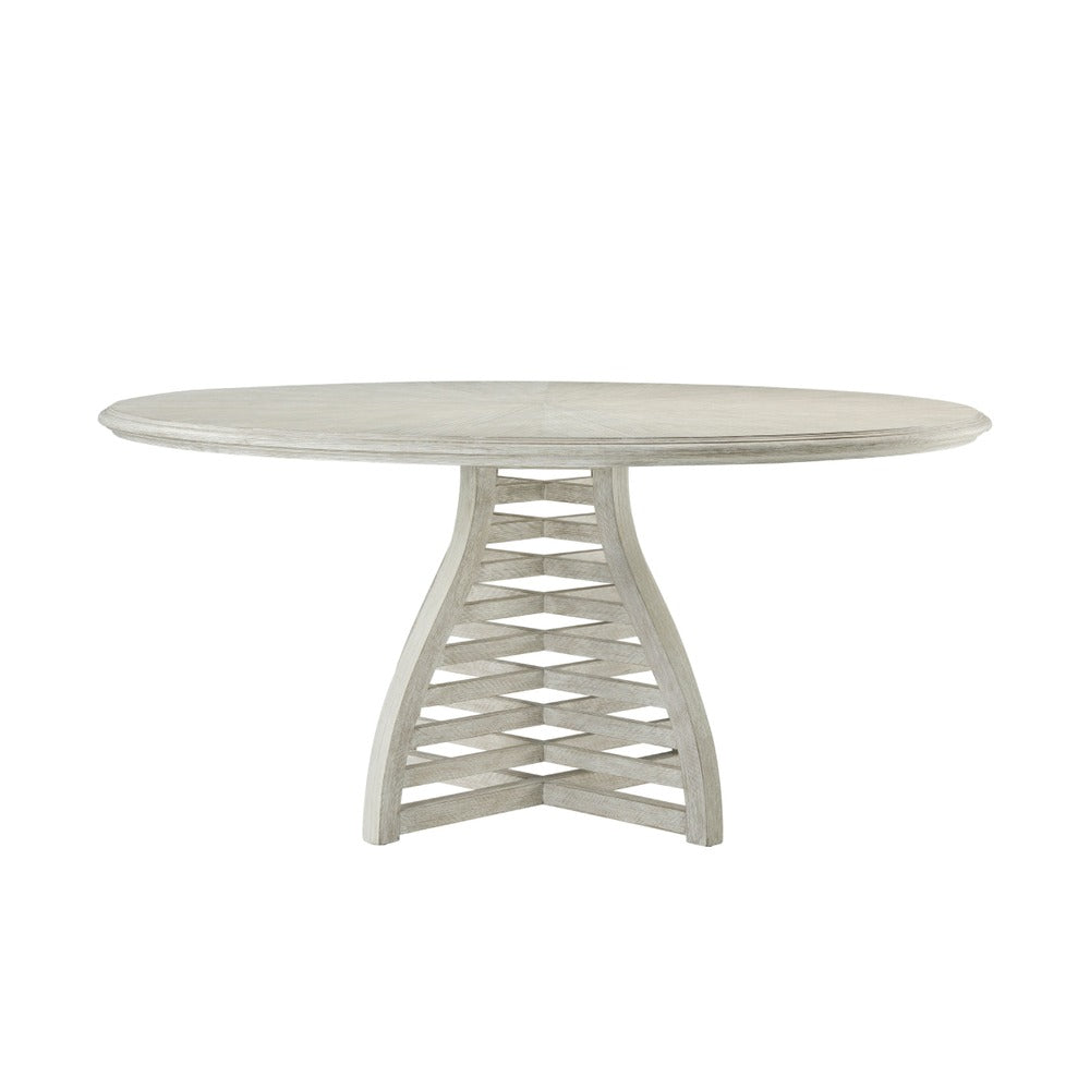 Breeze Slatted Dining Table – 162cm
