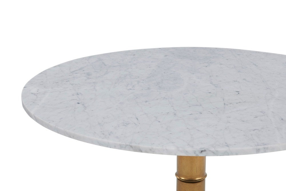Kesden Round Dining Table – 152 cm Bronze