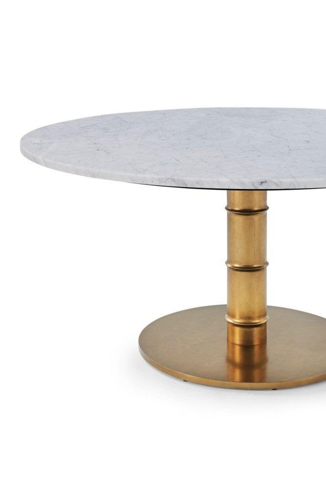 Kesden Round Dining Table – 152 cm Bronze