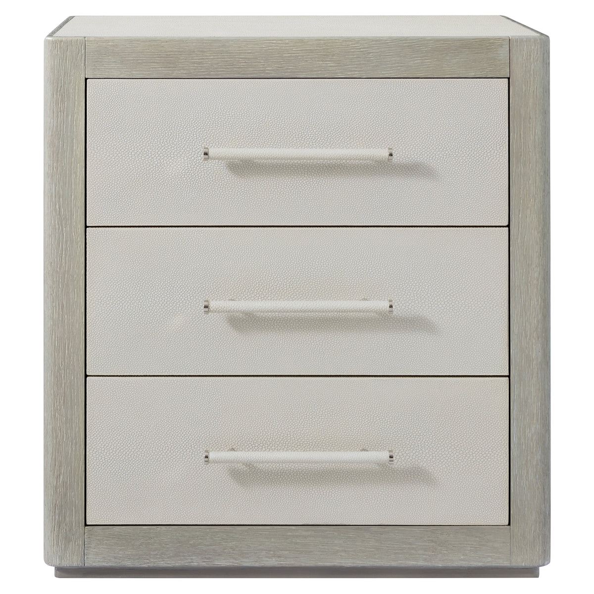 Maxwell 3-Drawer Bedside Table – Light