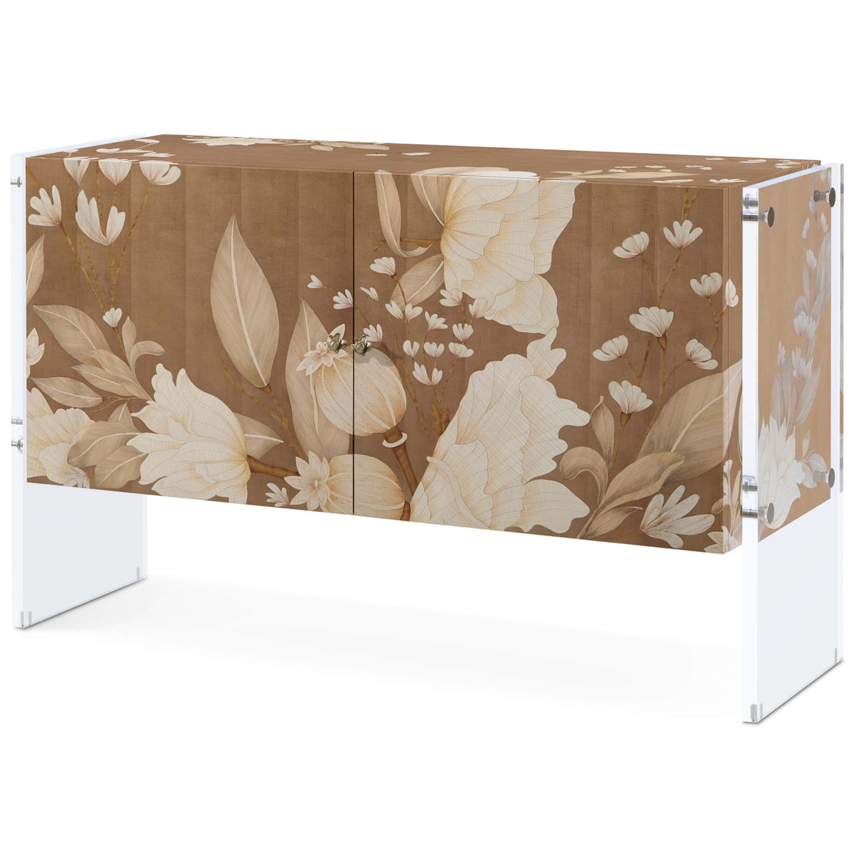 Bouquet 2 Door Cabinet – Toasted Cashew
