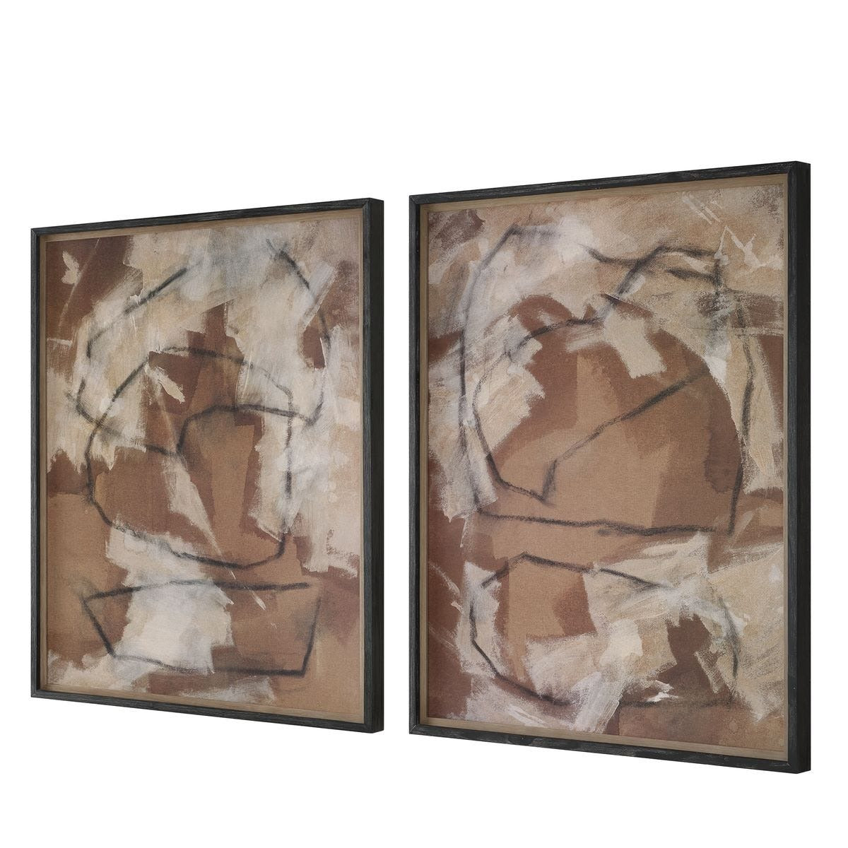 Rush & Dash Framed Prints – Set of 2