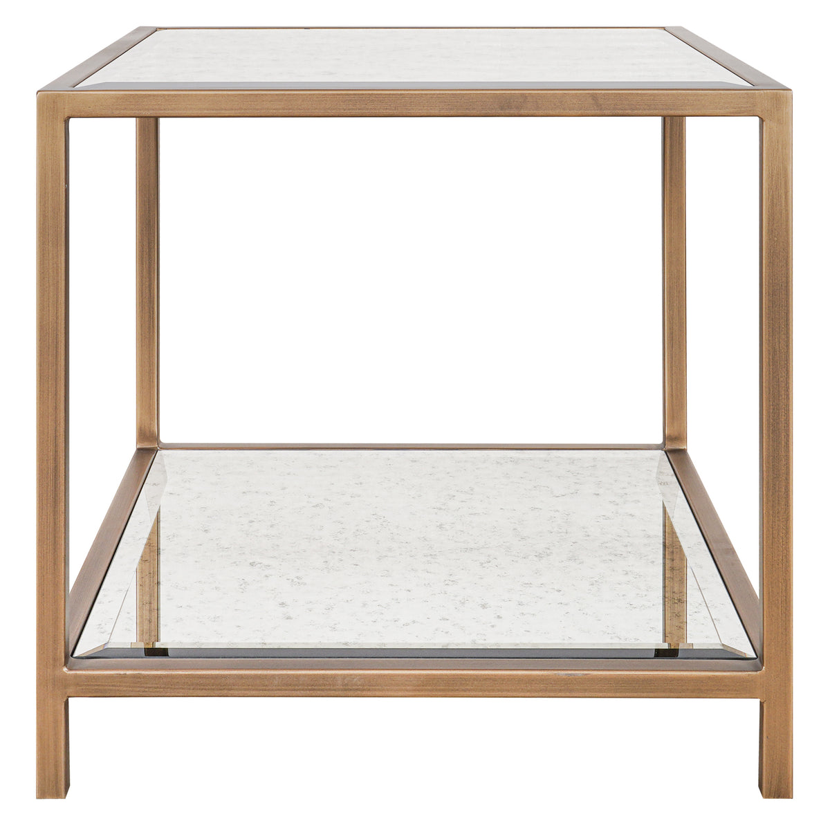 Upton Side Table – Antique Brass