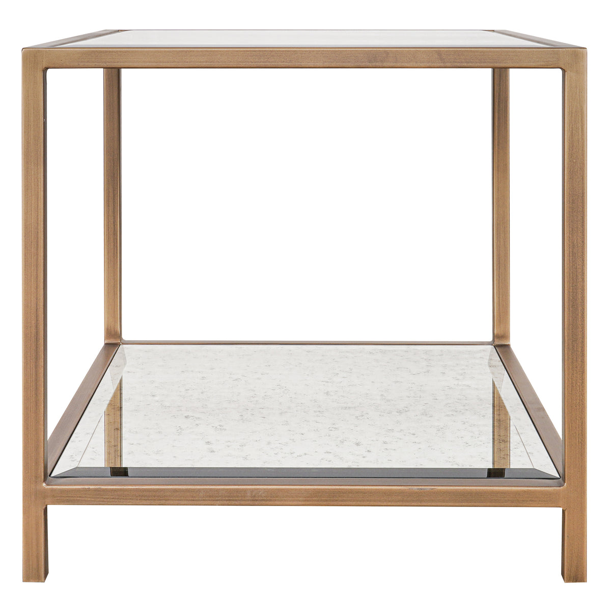 Upton Side Table – Antique Brass