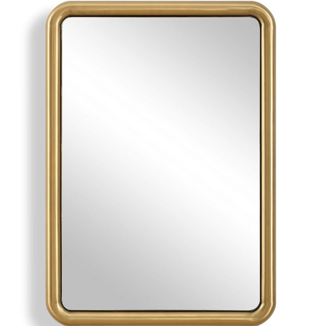 Atkinson Modern Mirror – Brass