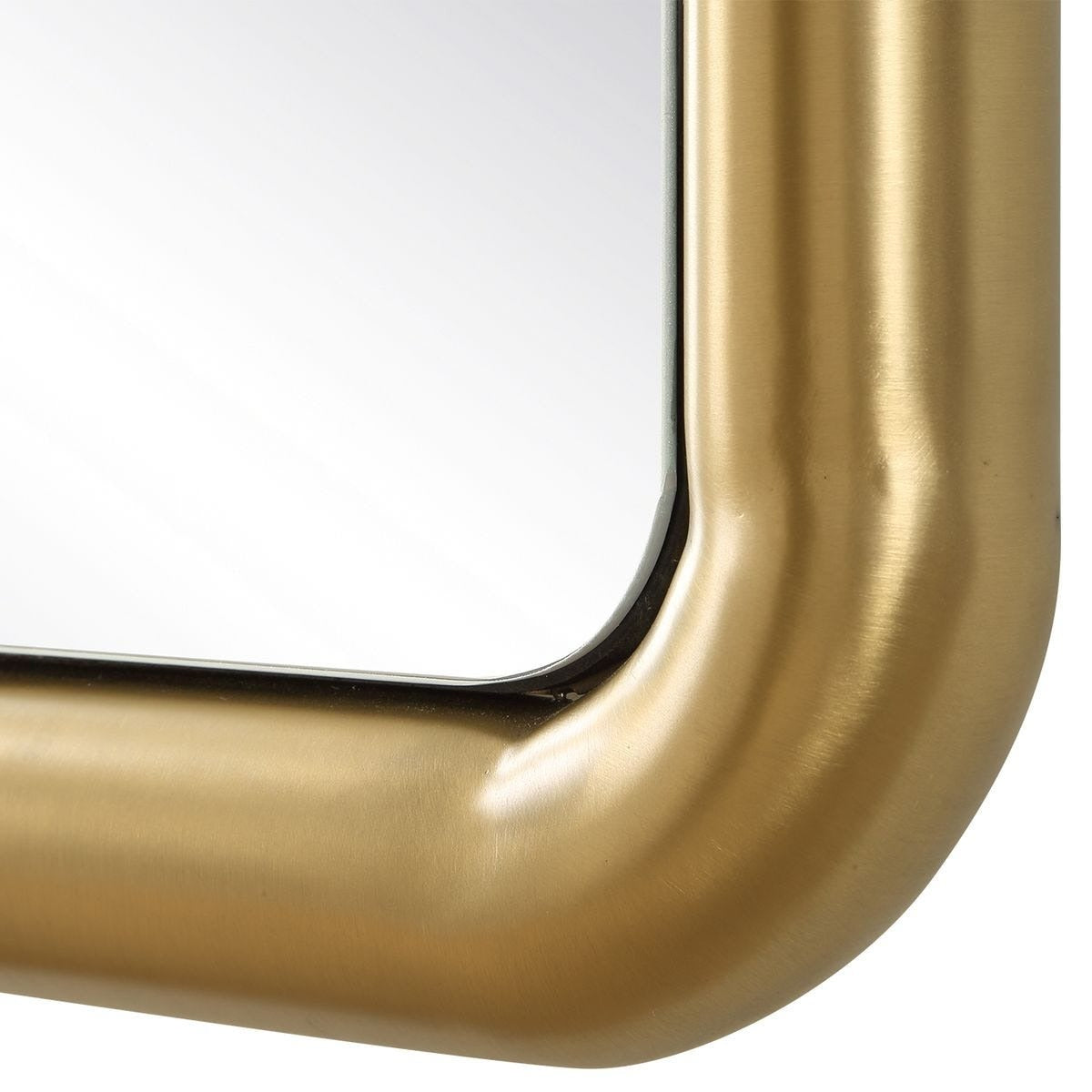 Atkinson Modern Mirror – Brass