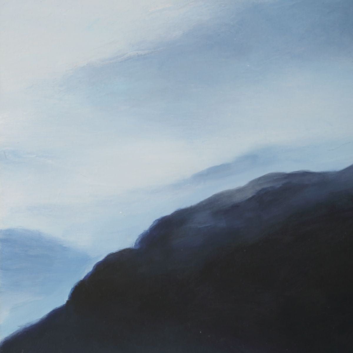 Cold Shoulder Hand Painted Landscape Art