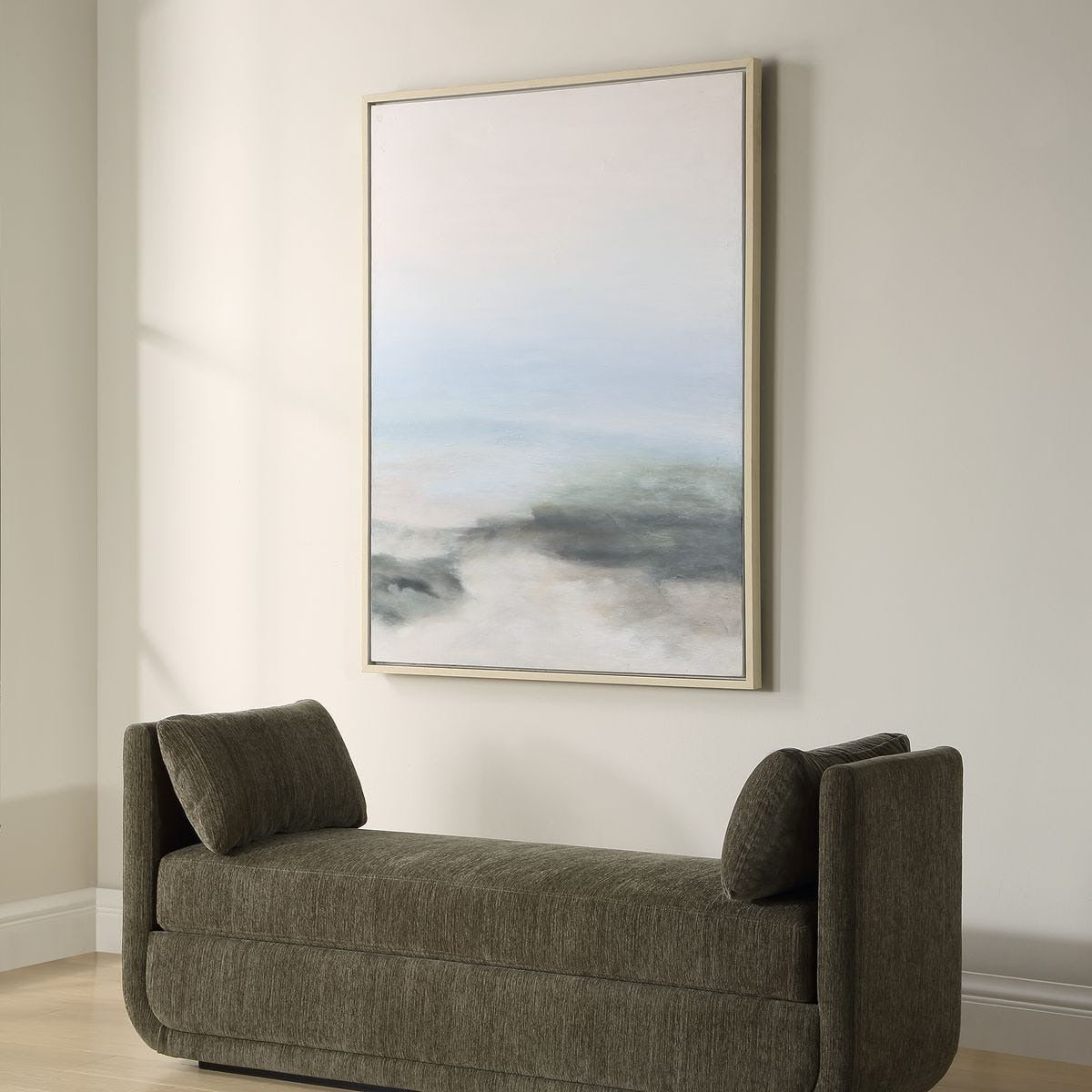 Crossing Paths Coastal Landscape Painting