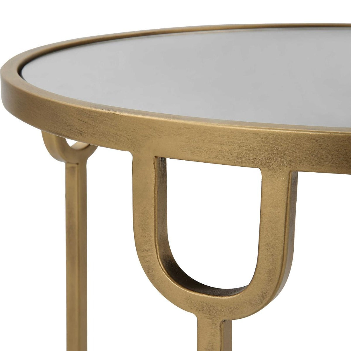 Ula Side Table – Brass