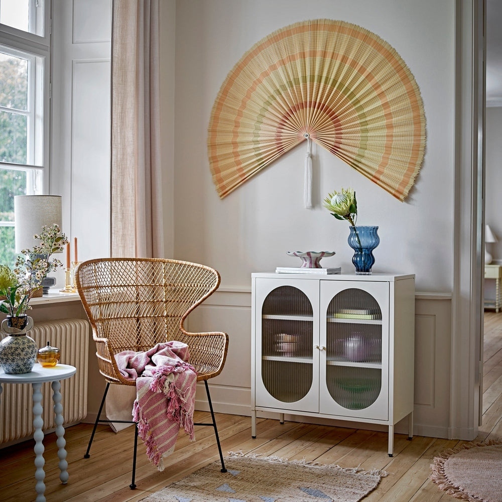 Salvo Cabinet - Natural Metal