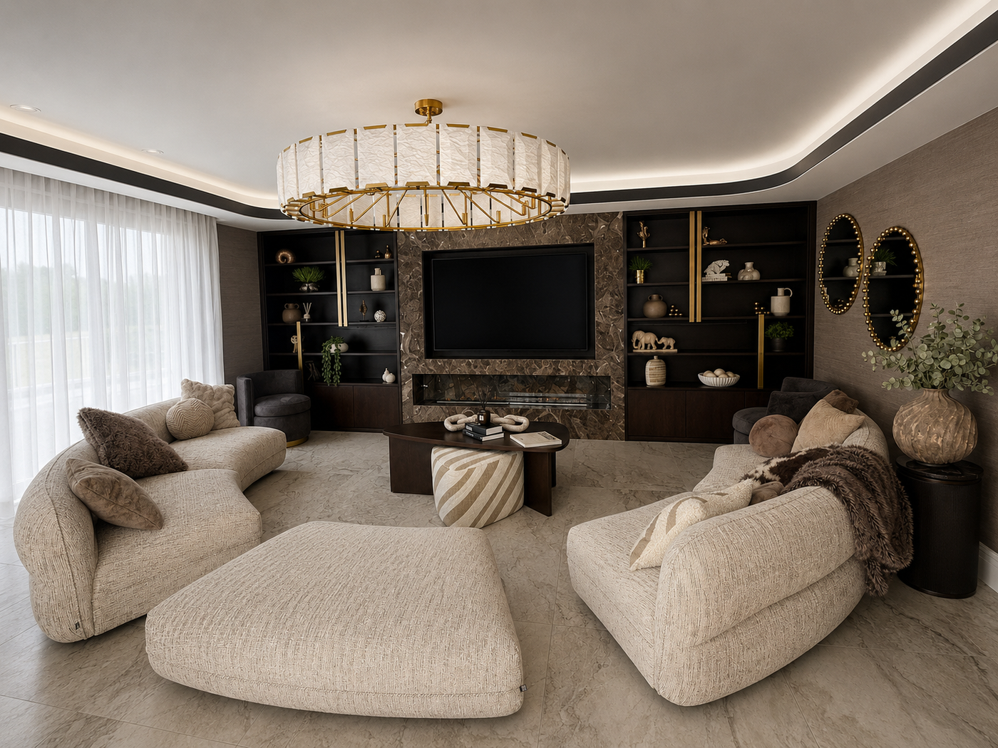 Conpanna Living — designer's own living room, curated by Carina