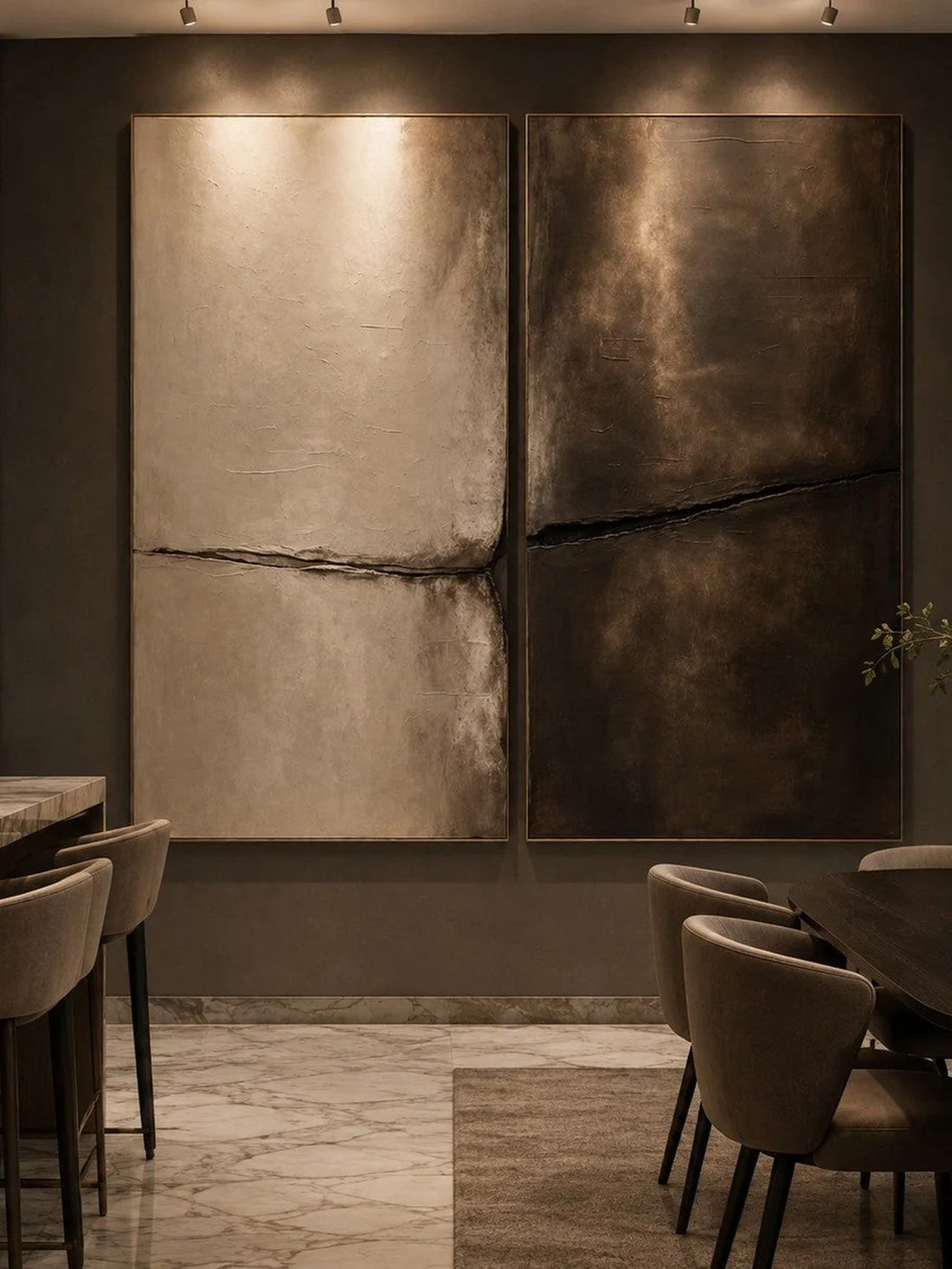 Conpanna Living — bespoke commissioned art, designed by Carina