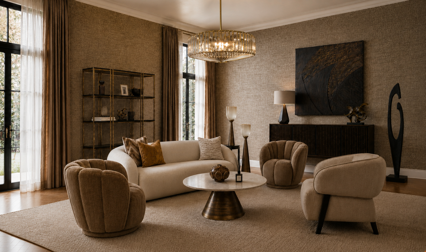 The Carina Collection — a designer's own living room