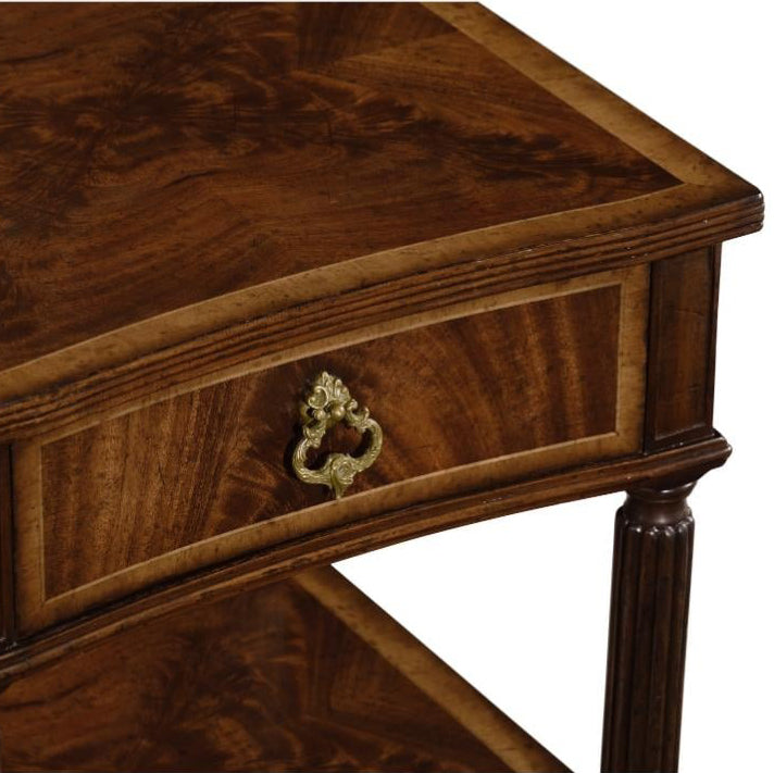 Regency Mahogany Bedside Table