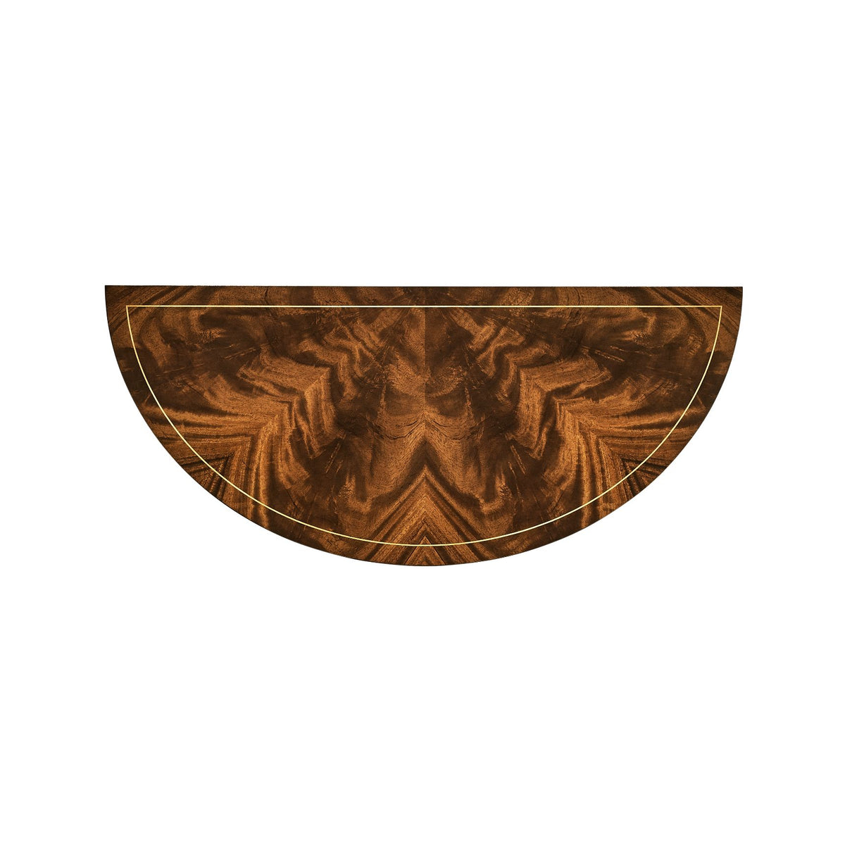 Boxwood Stringing Demilune Console