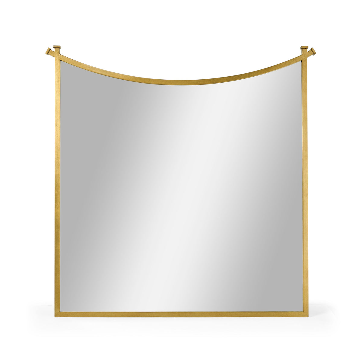 Luxe Inverted Arch Wall Mirror – Gilded Gold