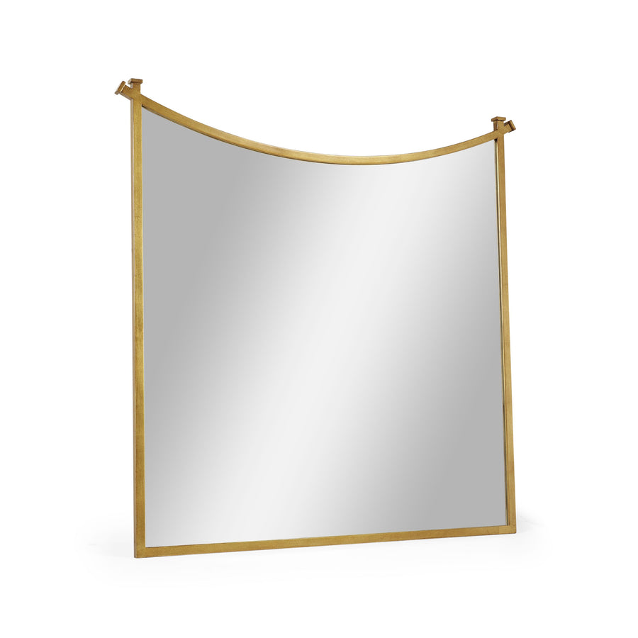 Luxe Inverted Arch Wall Mirror – Gilded Gold