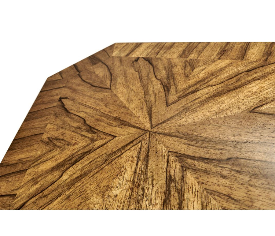 Triangular Side Table – Argentinian Walnut