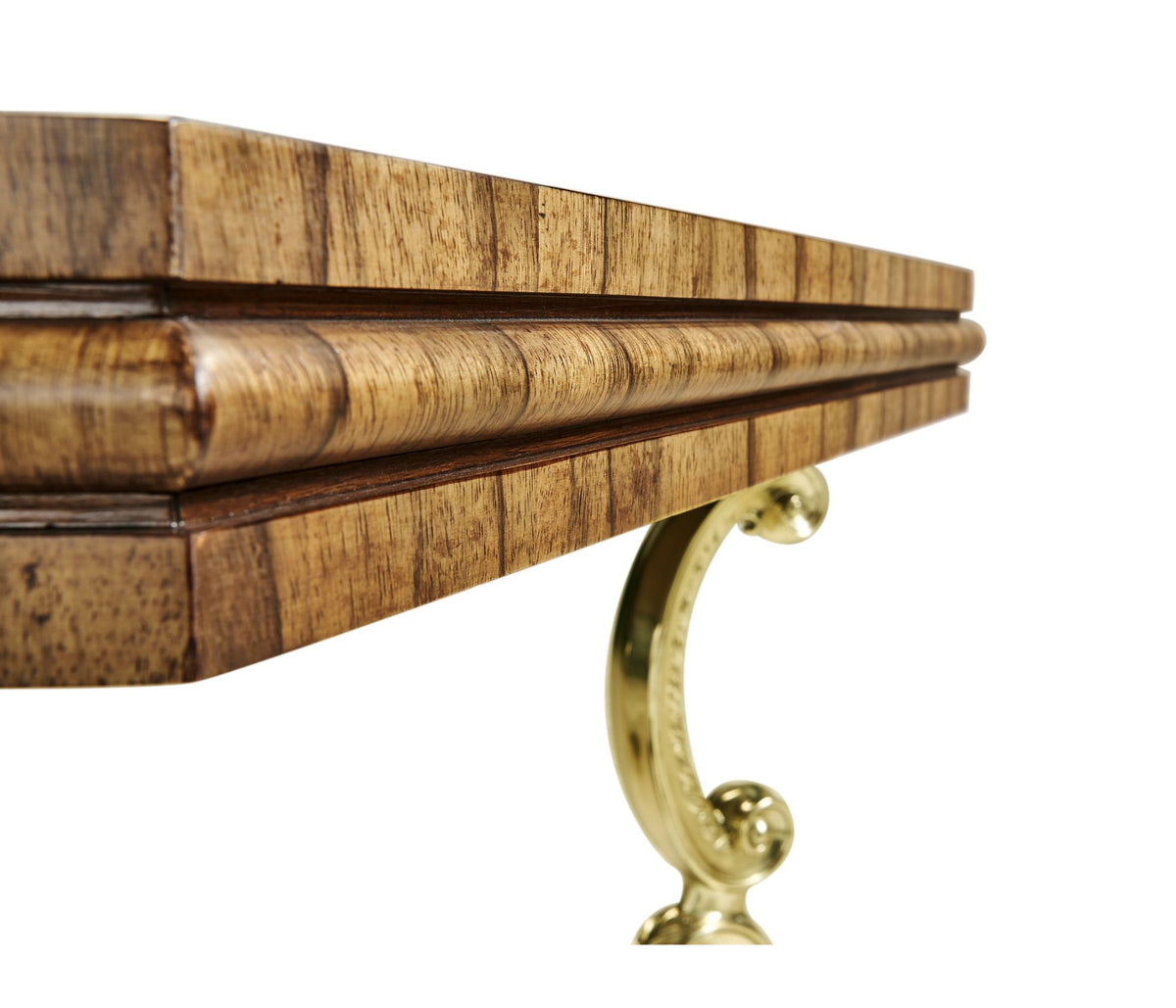 Triangular Side Table – Argentinian Walnut