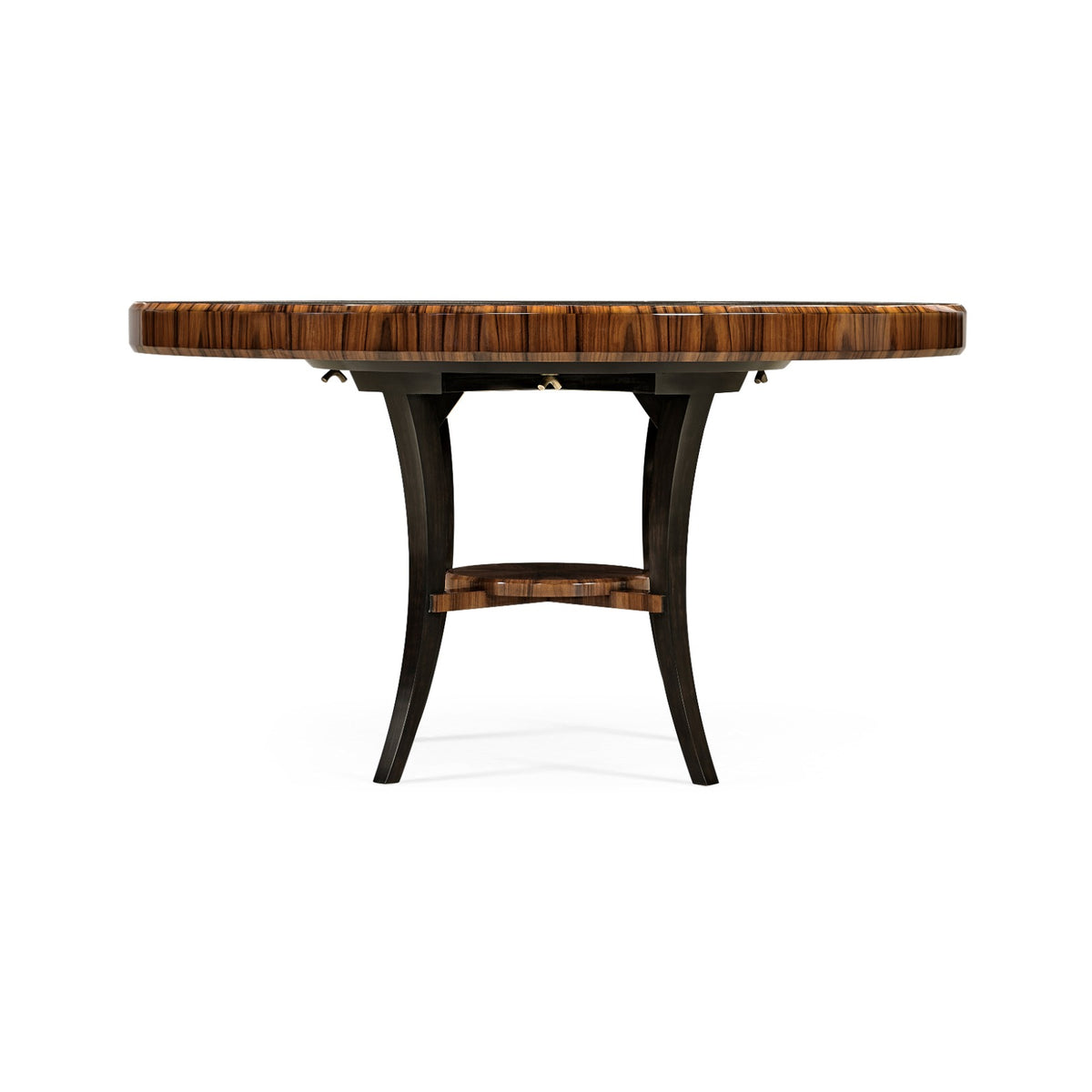 Art Deco High Lustre Round Dining Table – 137cm