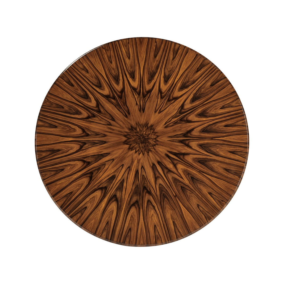 Art Deco High Lustre Round Dining Table – 137cm