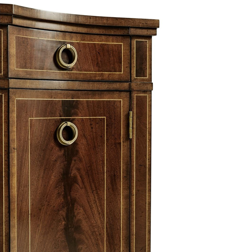 Buckingham Serpentine Mahogany Sideboard