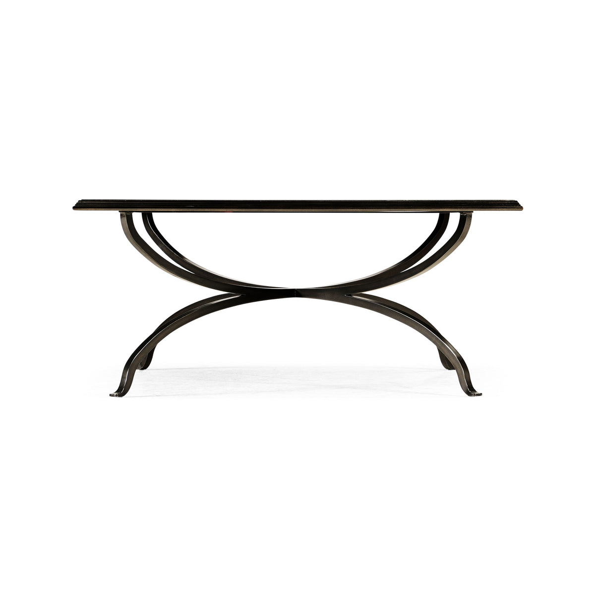 Square Coffee Table Contemporary – Bronze