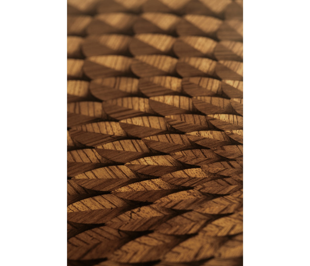 Feather Inlay Cocktail Cabinet