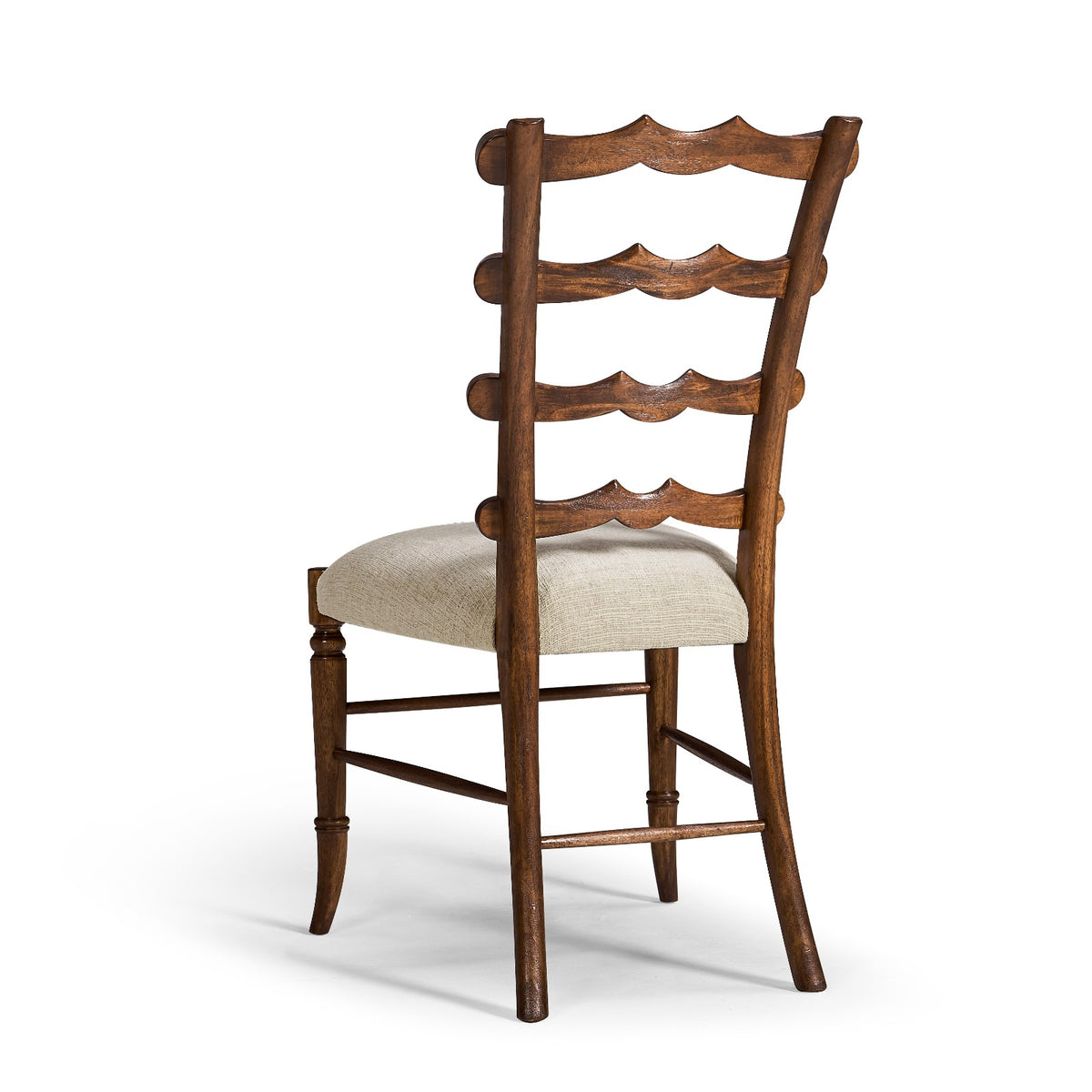 Walnut Yoke Ladderback Dining Chair