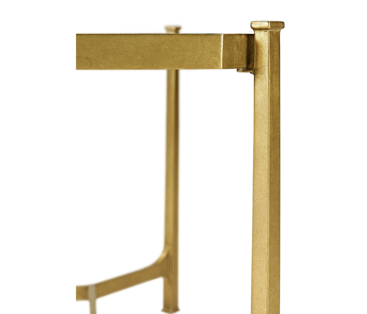 Contemporary Glass Top Coffee Table – Gilded
