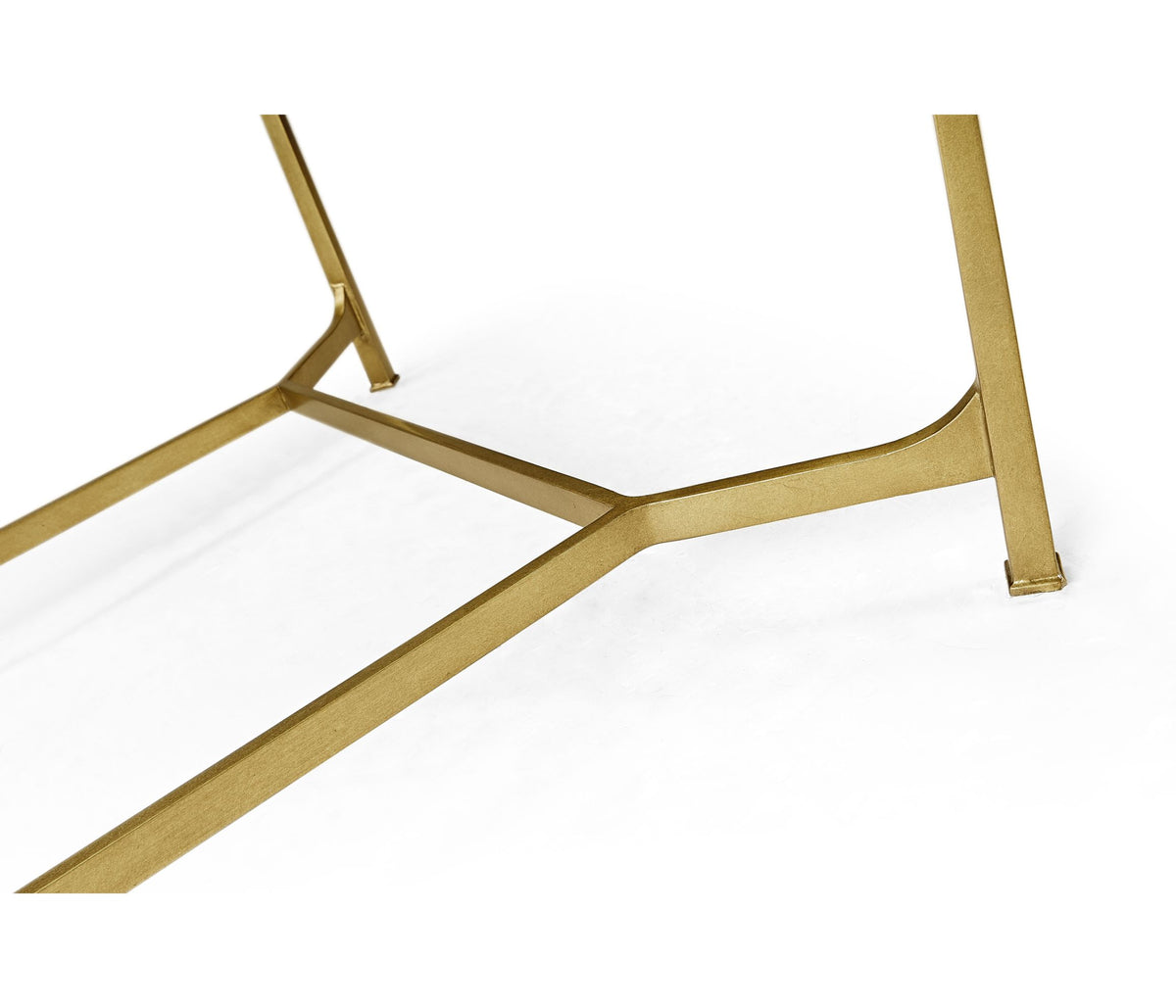 Contemporary Glass Top Coffee Table – Gilded
