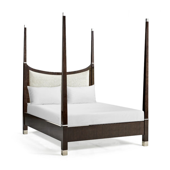 Black Eucalyptus UK Super King Bed – F400 Upholstery
